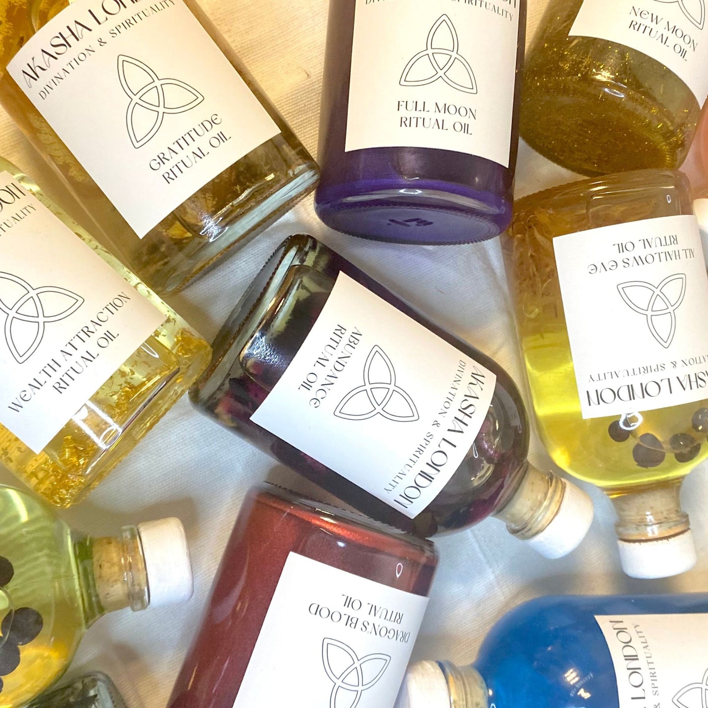 Full Moon & New Moon Ritual Oil set